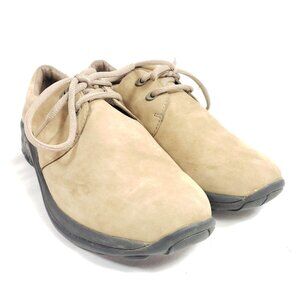 Merrell Jungle Women's Size 9.5 Smooth Lace Up Tan Walkers